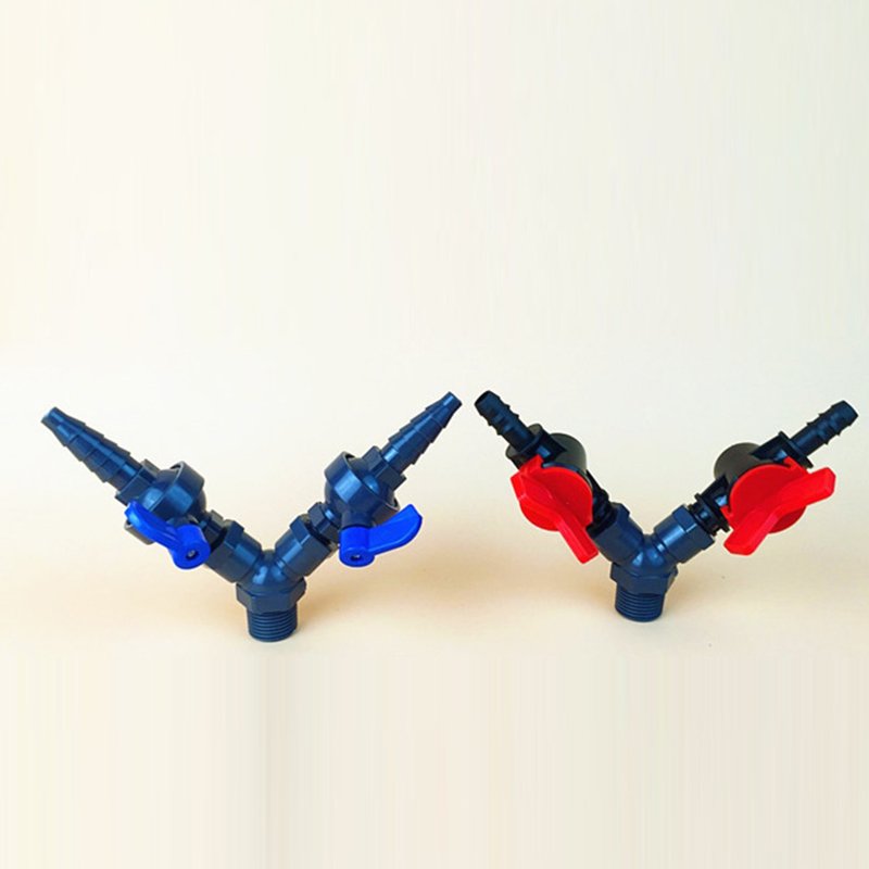 UPVC Plastic PPY Type Conversion Joint Three-way Ball Valve